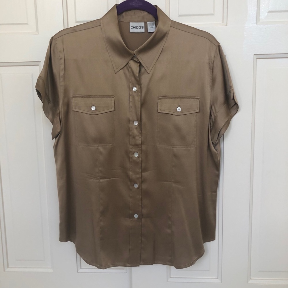 Silk Stretch Blouse